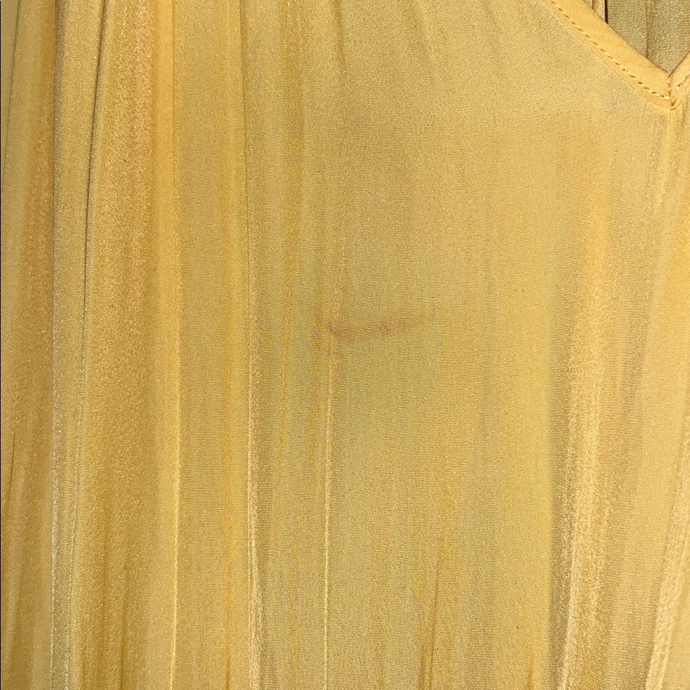 Ramy Brook Golden Pleated Midi Dress - Picture 4 of 4